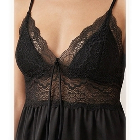Elegant Satin & Lace Cami Set with Matching Shorts