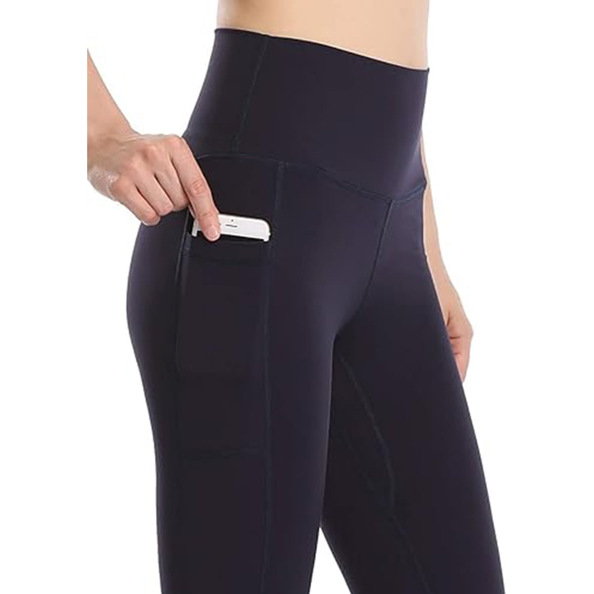 Women's High Waisted Tummy Control Workout Leggings image 6