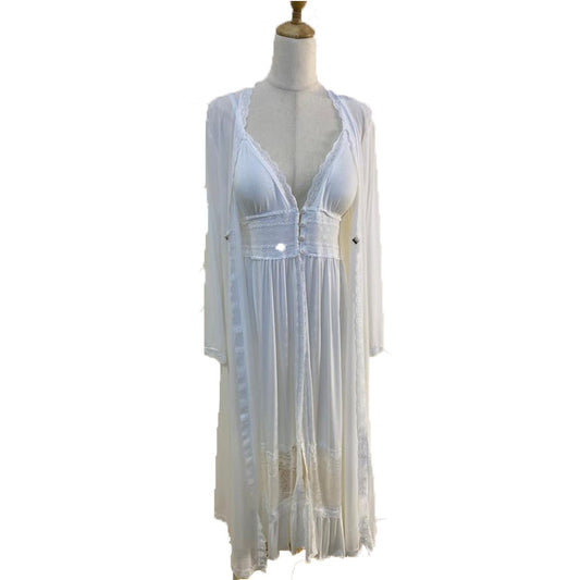 Long fairy skirt French court dress Sleepwear image 0