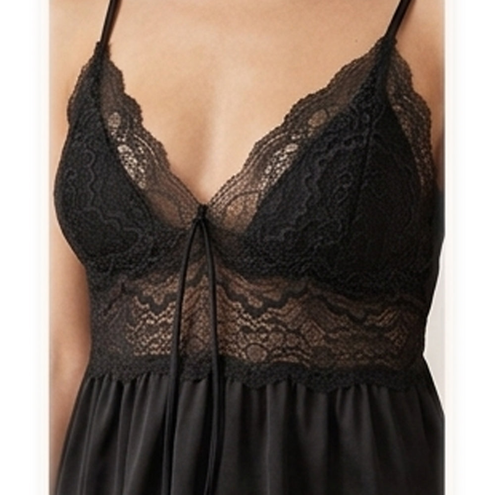 Elegant Satin & Lace Cami Set with Matching Shorts