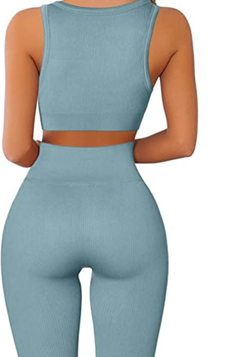 Active Wear Workout Sets Grey image 2