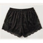 Elegant Satin & Lace Cami Set with Matching Shorts