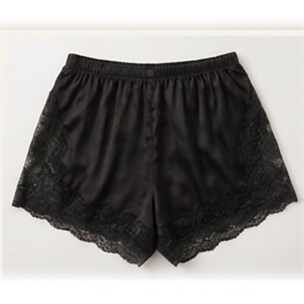 Elegant Satin & Lace Cami Set with Matching Shorts