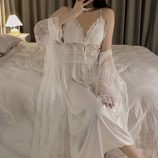 Long fairy skirt French court dress Sleepwear image 1