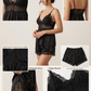 Elegant Satin & Lace Cami Set with Matching Shorts