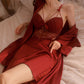 Backless Women Sleep Wear Night Gown image 1
