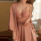 Women's Silk Satin Nightgown Set without Robe image 0